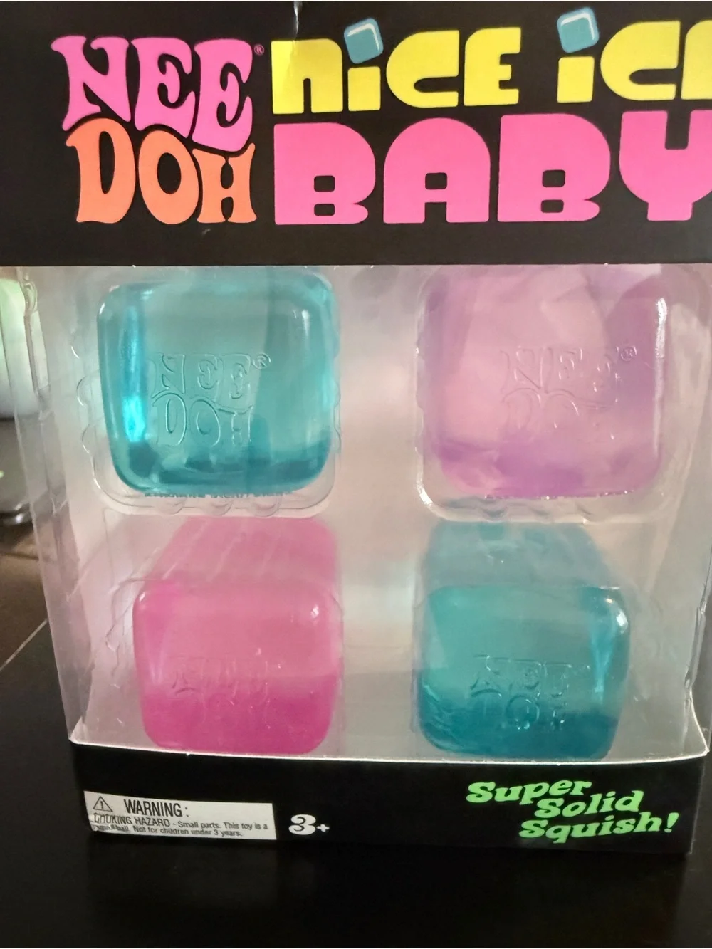 Nee Doh Nice Ice Baby Sensory Putty - Pink & Blue